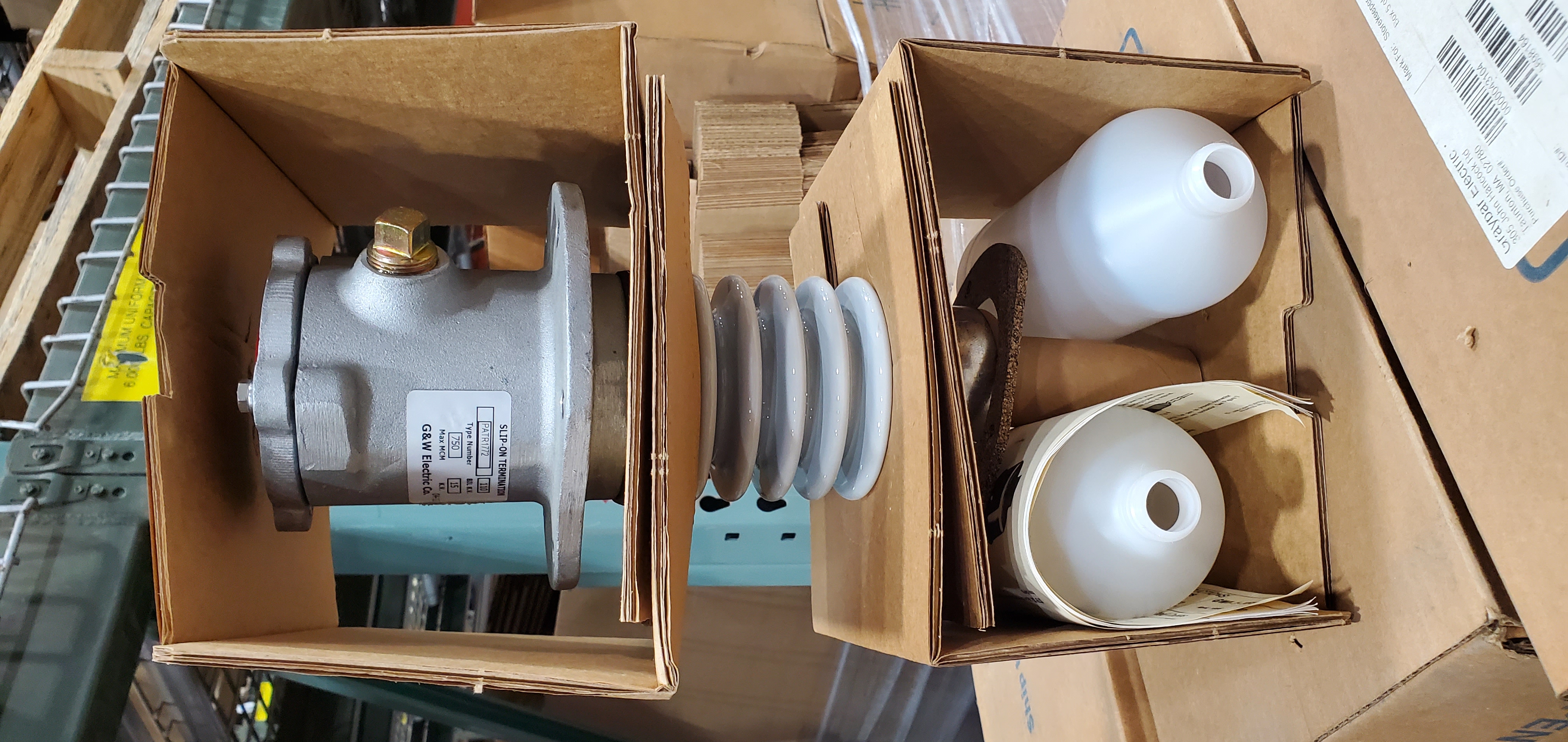 TERMINATOR, CABLE 15KV 750MCM MAX